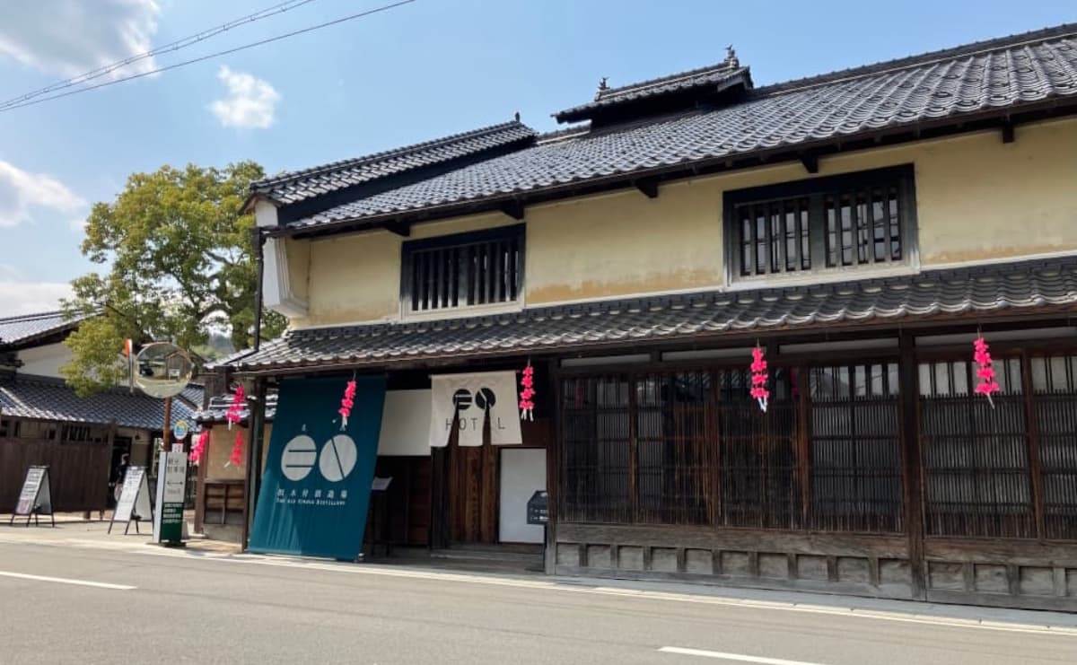 旧宿場町の雰囲気を残す旧木村酒造場