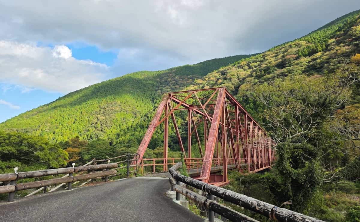 森林鉄道の小島橋