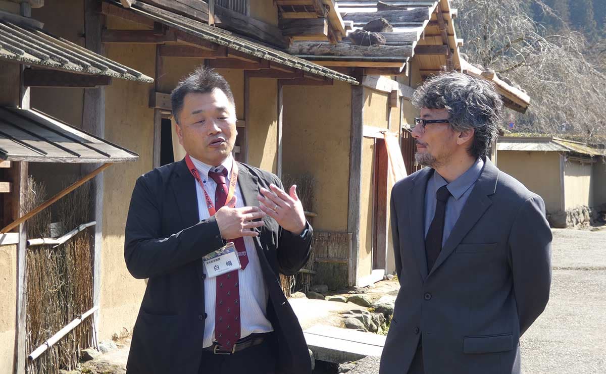 「信長軍が焼き討ちを行った一乗谷がこのような山間の空間であることに驚きました。撮影前に訪れていれば、もう少し違った勝家を出せたかもしれませんね」(山口さん)