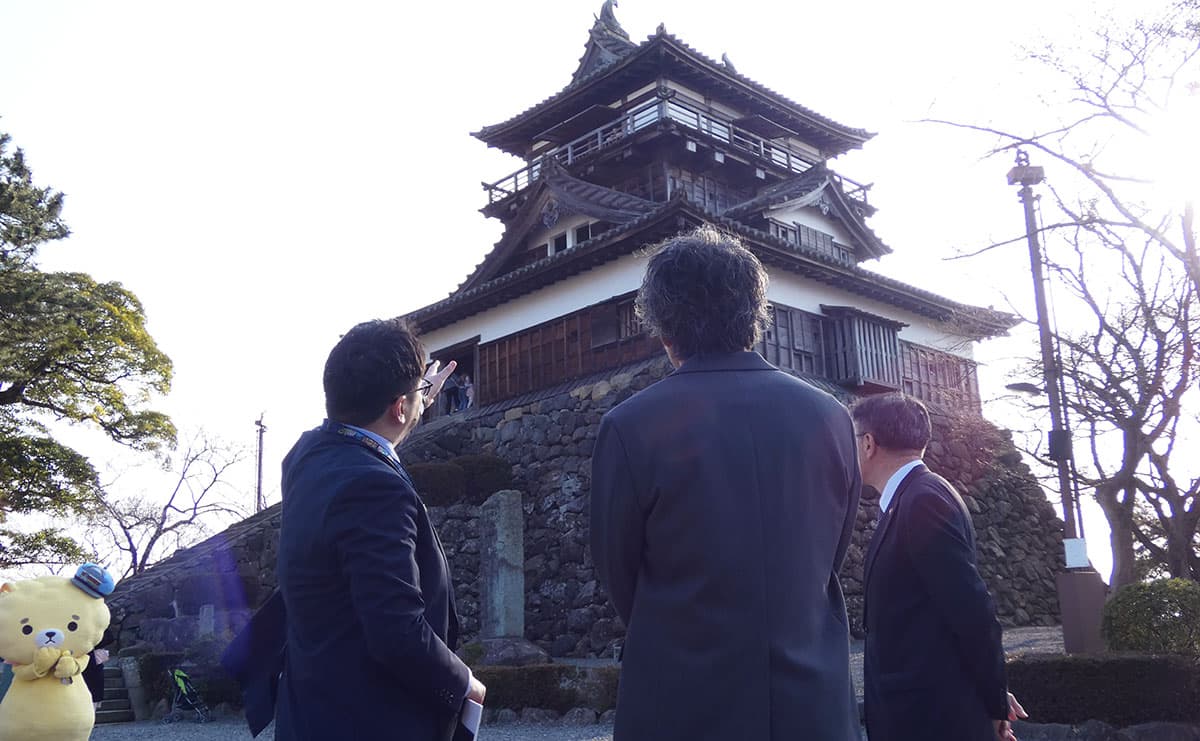 重要文化財である丸岡城天守