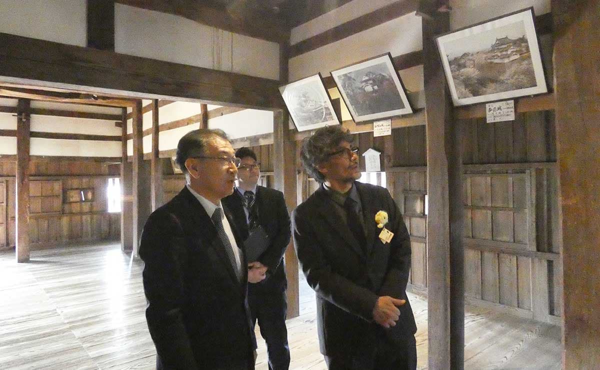 「いままでお城に住みたいと思ったことは一度もないですが、丸岡城のフォルムの美しさと威容を見ると思わず住んでみたくなりました(笑)」(山口さん)