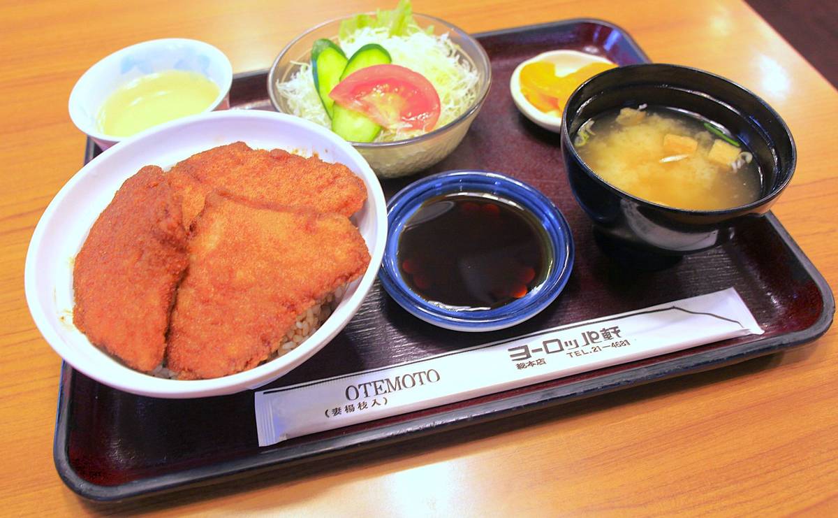 ヨーロッパ軒総本店のソースカツ丼