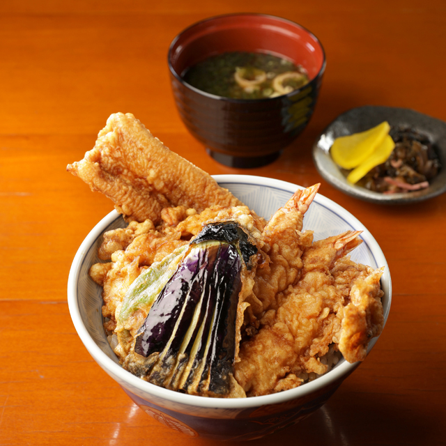 銀座天国の天丼